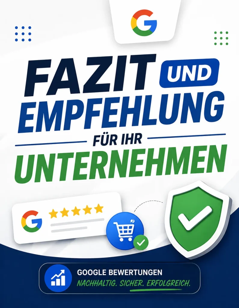 Fazit Und Empfehlung für Ihr Unternehmen